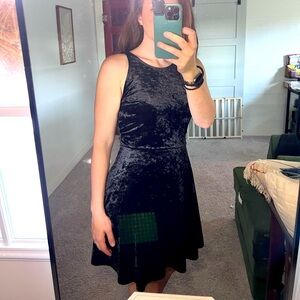 DIVIDED by H&M Black Suede Dress